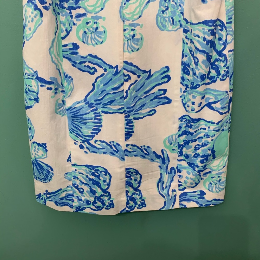 Lily Pulitzer Emery Shift Dress in Barefoot Princess in Resort White Size 4 - Picture 14 of 15